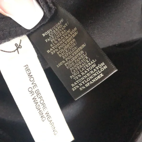 Ann Taylor Black Leopard Print Velvet Pencil Skirt - Picture 7 of 7